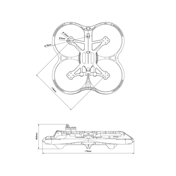 BetaFPV Pavo30 Frame