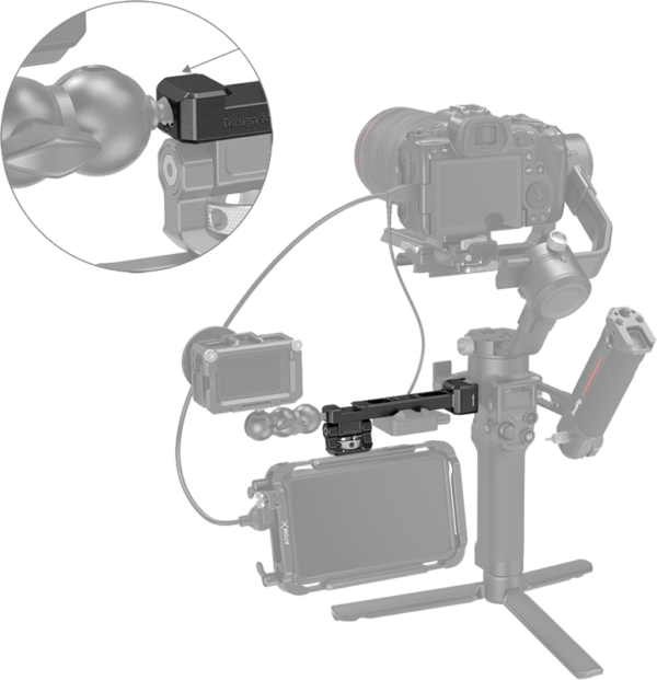 Smallrig - 3026 DJI RS 2 / RSC 2 monitorikinnitus