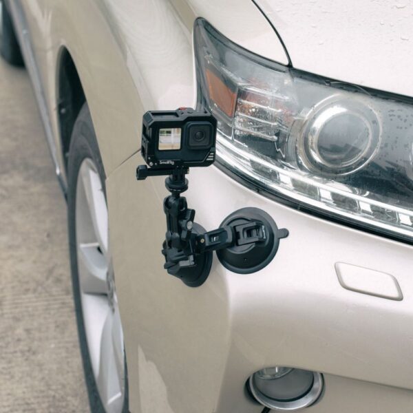 SmallRig - 3566 Suction Cup Portable Dual with Camera Mount SC-2K
