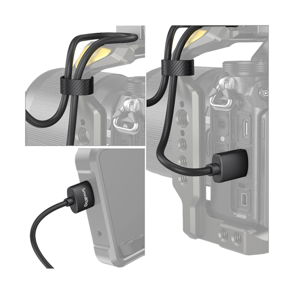 SmallRig - 3041 HDMI Cable Ultra Slim 4K 55cm (C to A)