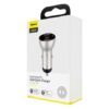 Baseus Digital Display Car Charger USB QC4.0 + USB-C PD 3.0