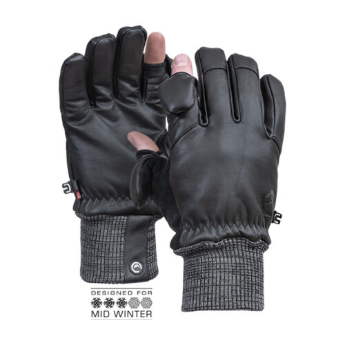 Vallerret - Hatchet Nahast Fotograafiakinnas (Must)