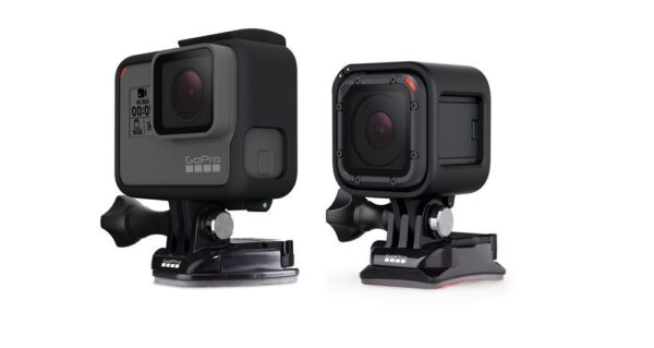 GoPro - kumerad + siledad kleebitavad kinnitused